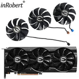 New 87mm PLA09215S12H 12V 0.55A 4Pin GPU Cooling Fan Replacement For EVGA RTX 3070 3080 3090 XC3 BLACK GAMING Graphics Card