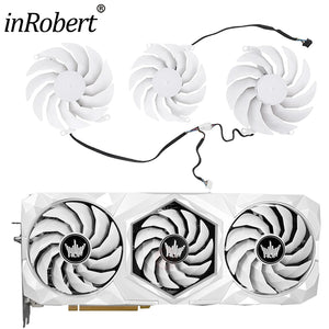 For Galax Geforce RTX 3080 Ti 3090 HOF Graphics Card Replacement Fan