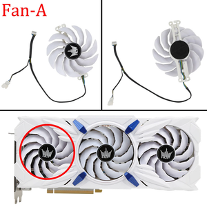 95MM RTX3070Ti Heatsink Video Card Cooling Replace For GALAX GeForce RTX 3070 Ti HOF GPU Graphics Card Cooler with case