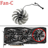 For ASROCK Radeon RX 6600XT 6700XT 6750XT 6800 8GB Challenger Pro OC 85MM FDC10H12S9-C 4Pin Video Card Fan