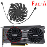 For INNO3D GeForce RTX 3070 TWIN X2 OC 85MM 4Pin Graphics Card Cooling Fan